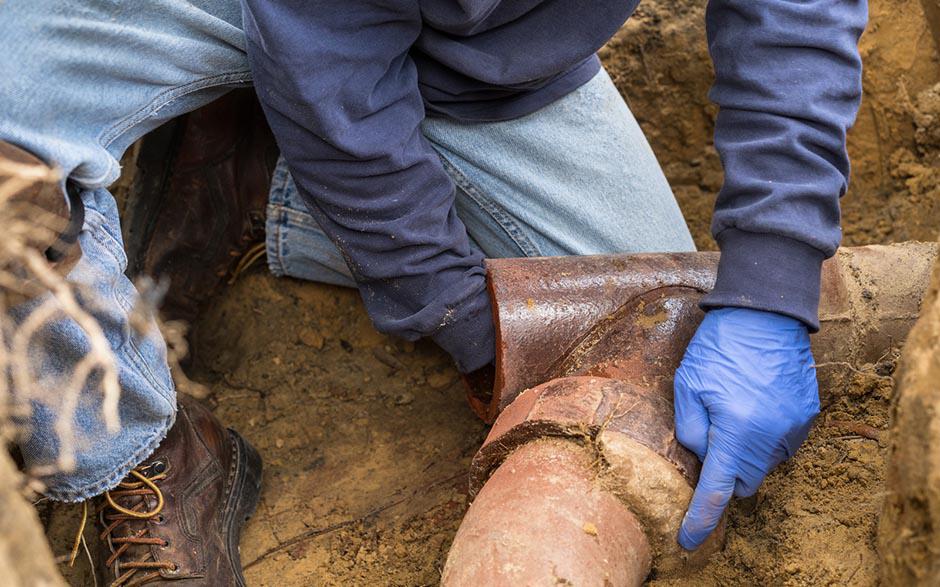 travaux assainissement Groslay